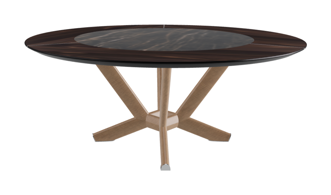 Cattelan Italia Planer Ker-Wood Round Dining Table 180