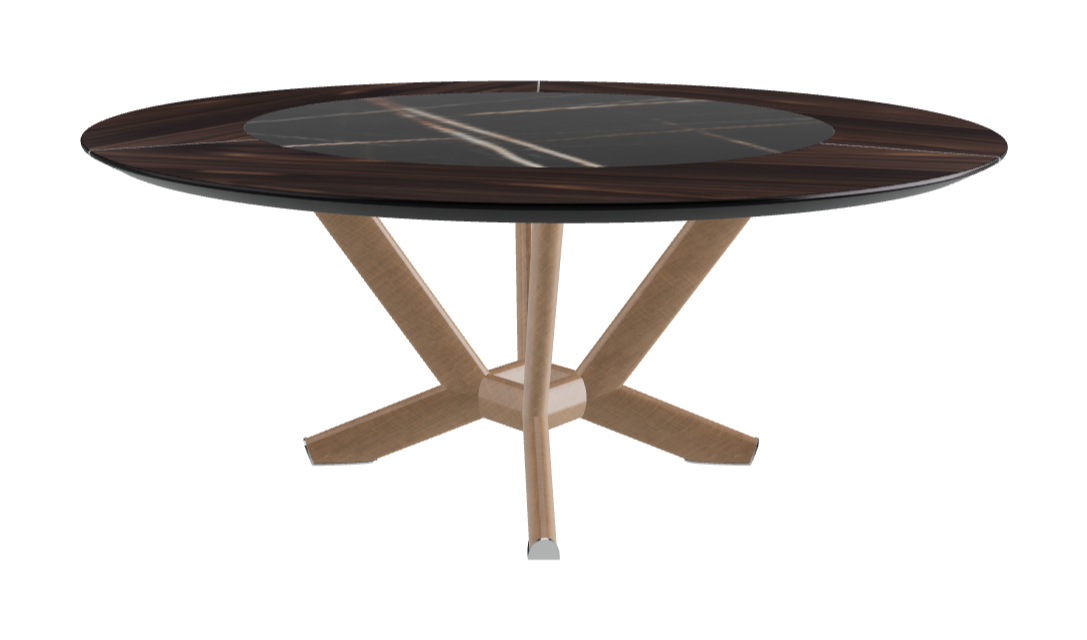 Cattelan Italia Planer Ker-Wood Round Dining Table 180