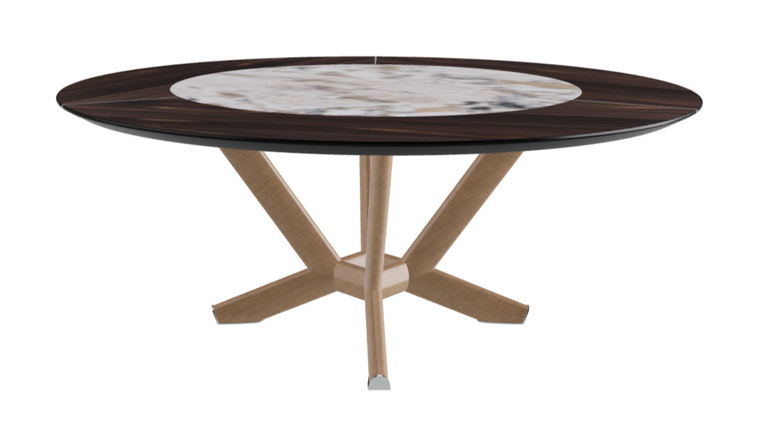 Cattelan Italia Planer Ker-Wood Round Dining Table 180