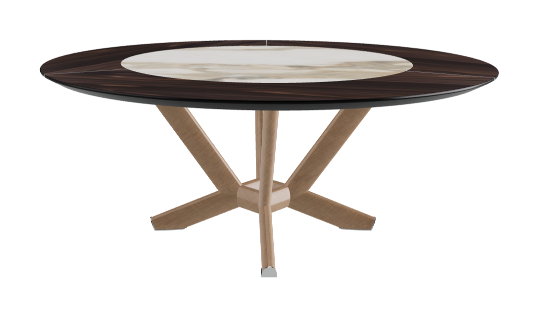 Cattelan Italia Planer Ker-Wood Round Dining Table 180