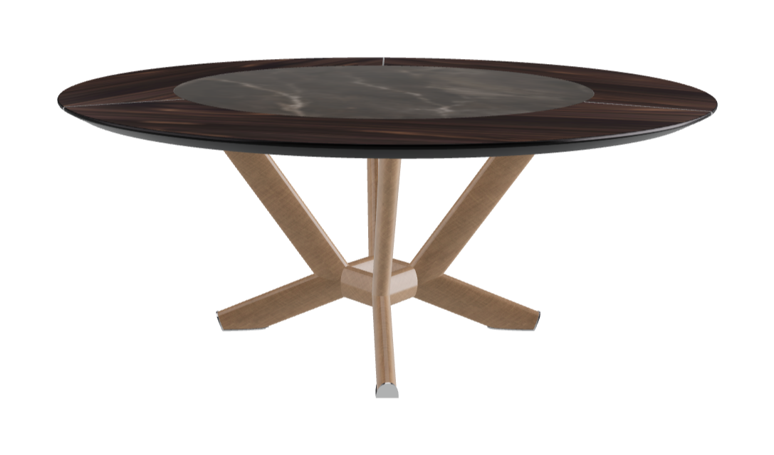 Cattelan Italia Planer Ker-Wood Round Dining Table 180