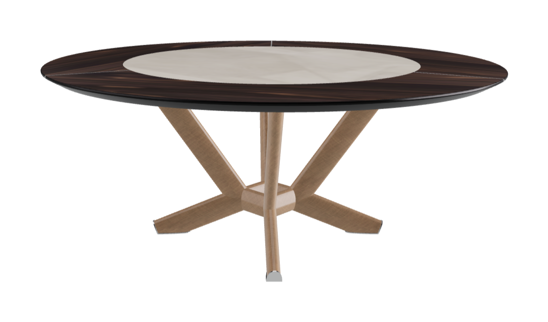 Cattelan Italia Planer Ker-Wood Round Dining Table 180