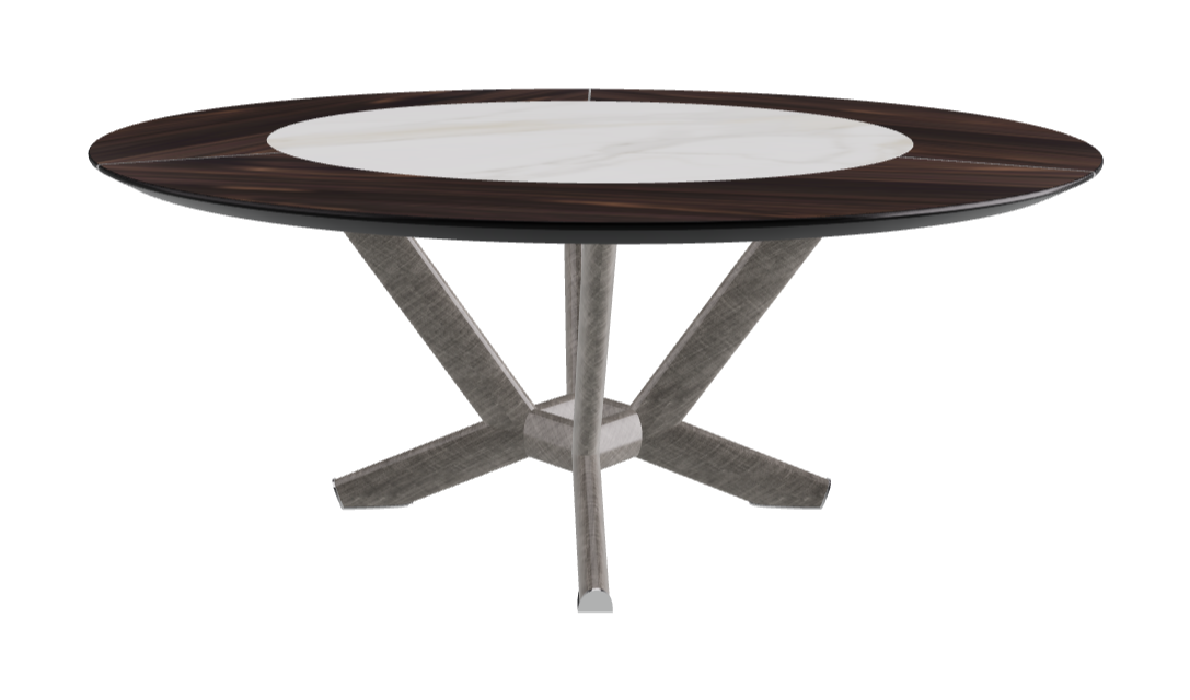 Cattelan Italia Planer Ker-Wood Round Dining Table 180