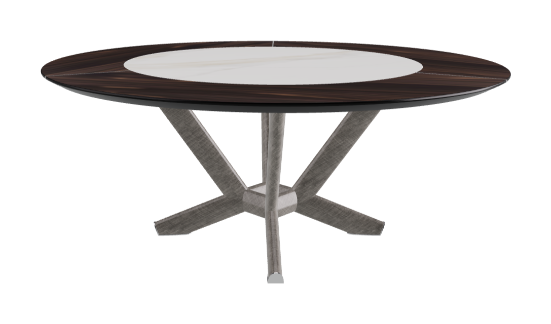 Cattelan Italia Planer Ker-Wood Round Dining Table 180