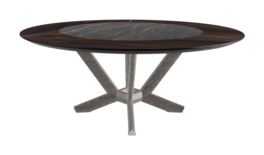 Cattelan Italia Planer Ker-Wood Round Dining Table 180