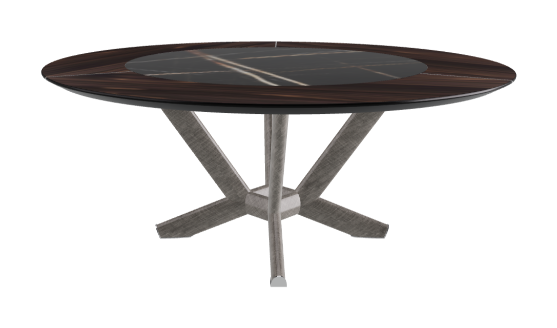 Cattelan Italia Planer Ker-Wood Round Dining Table 180