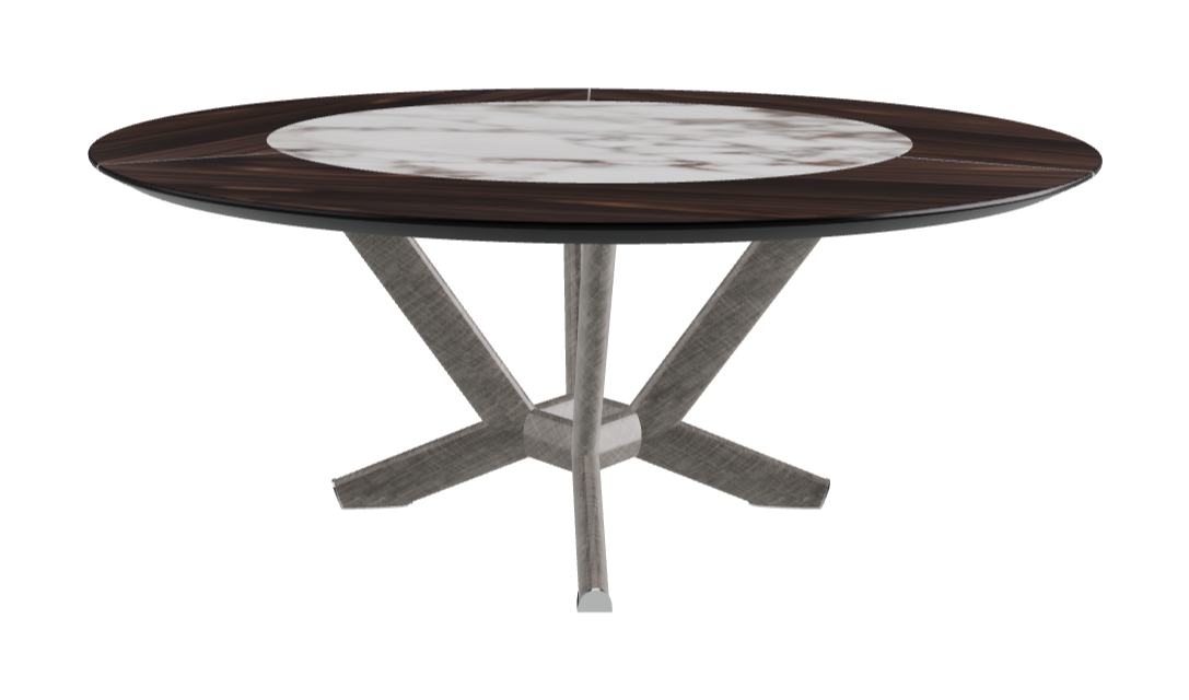 Cattelan Italia Planer Ker-Wood Round Dining Table 180