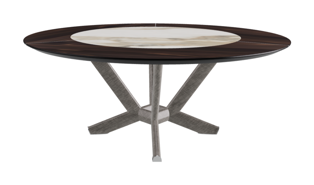 Cattelan Italia Planer Ker-Wood Round Dining Table 180
