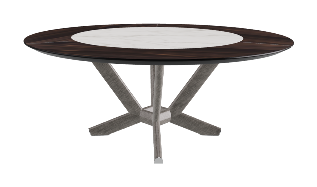 Cattelan Italia Planer Ker-Wood Round Dining Table 180