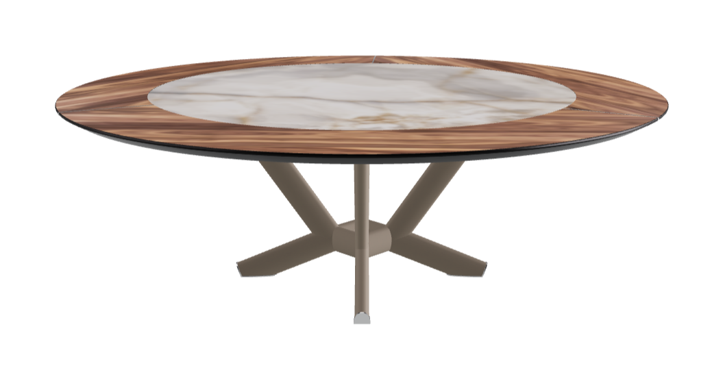 Cattelan Italia Planer Ker-Wood Round Dining Table 220