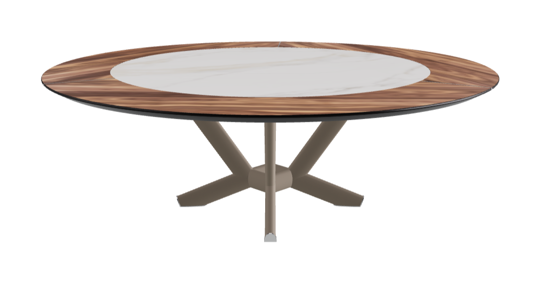Cattelan Italia Planer Ker-Wood Round Dining Table 220
