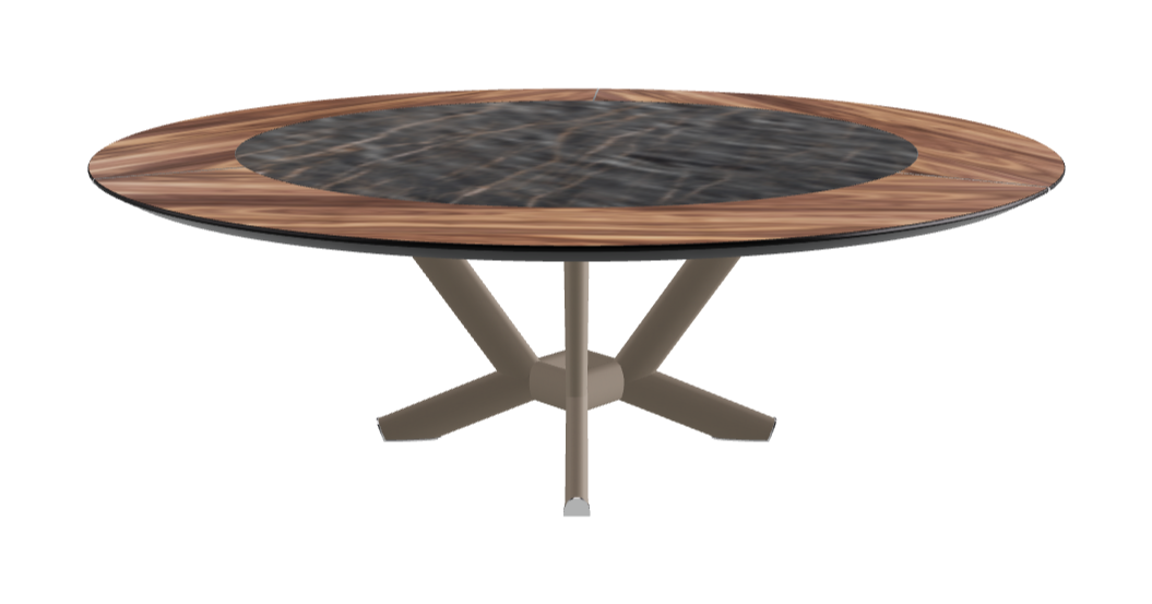 Cattelan Italia Planer Ker-Wood Round Dining Table 220