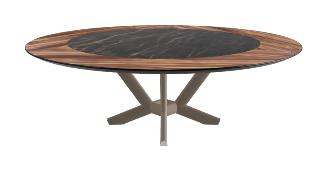 Cattelan Italia Planer Ker-Wood Round Dining Table 220
