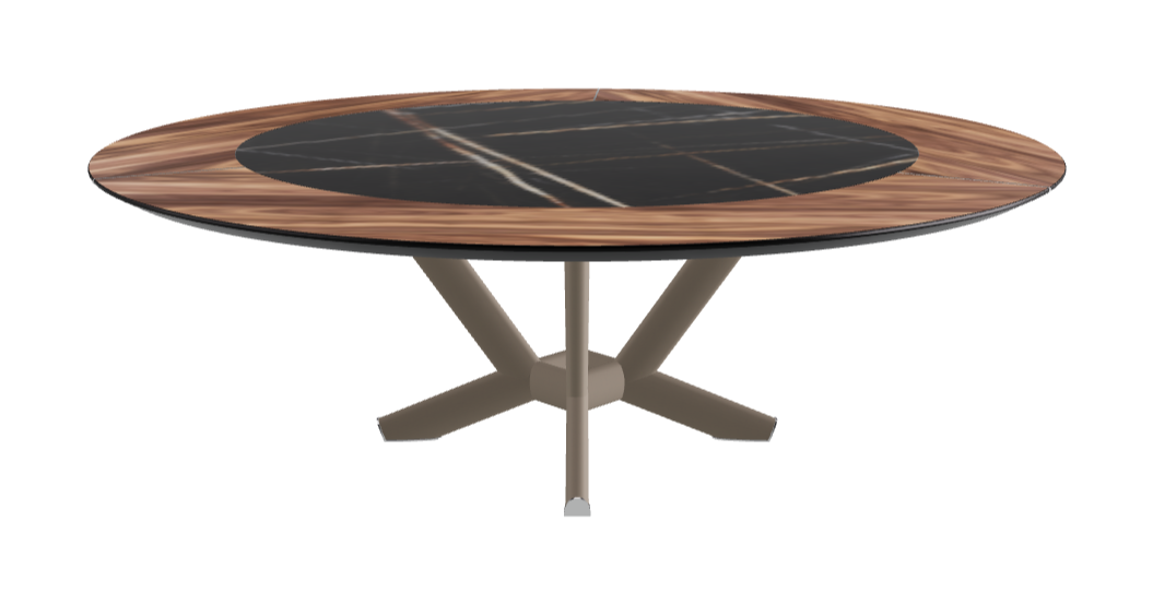 Cattelan Italia Planer Ker-Wood Round Dining Table 220