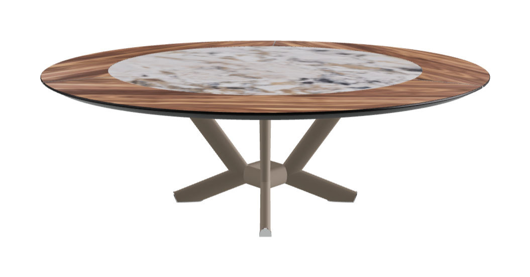 Cattelan Italia Planer Ker-Wood Round Dining Table 220