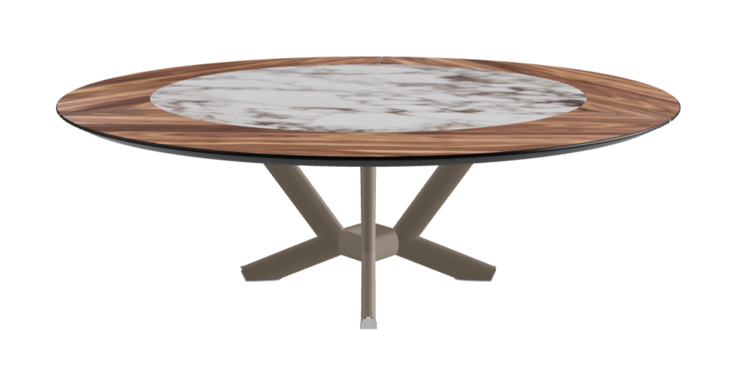 Cattelan Italia Planer Ker-Wood Round Dining Table 220