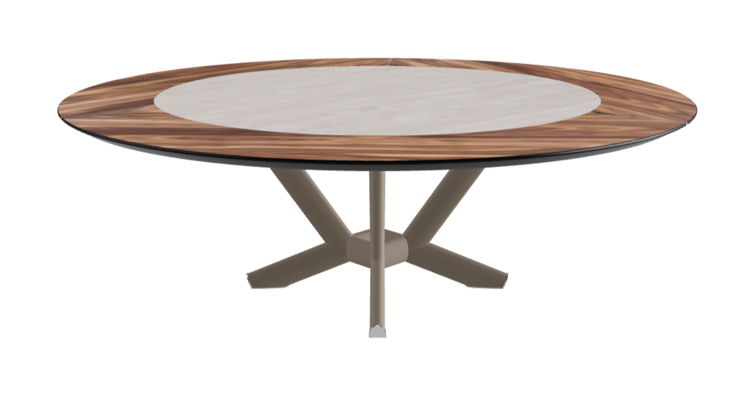 Cattelan Italia Planer Ker-Wood Round Dining Table 220