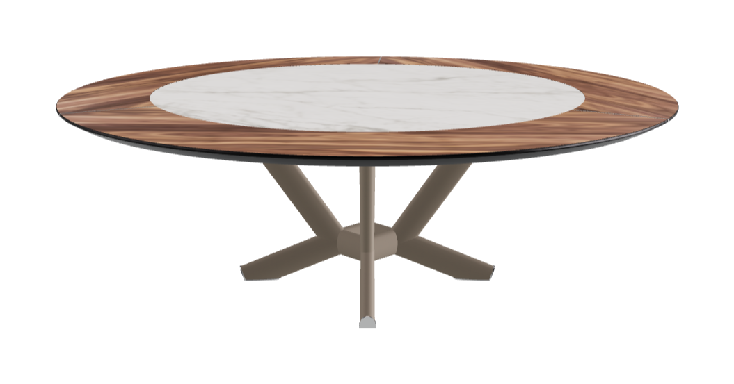 Cattelan Italia Planer Ker-Wood Round Dining Table 220
