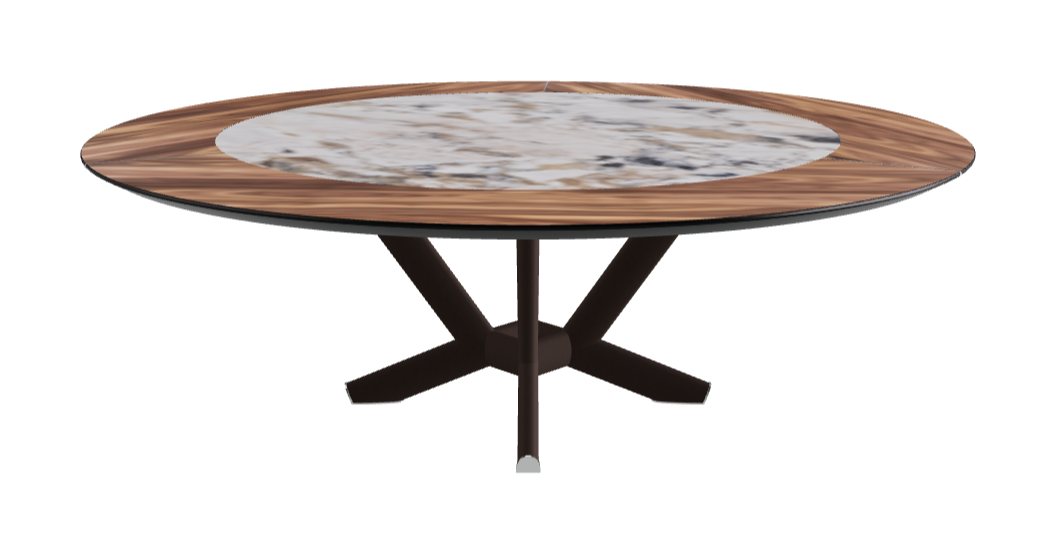 Cattelan Italia Planer Ker-Wood Round Dining Table 220