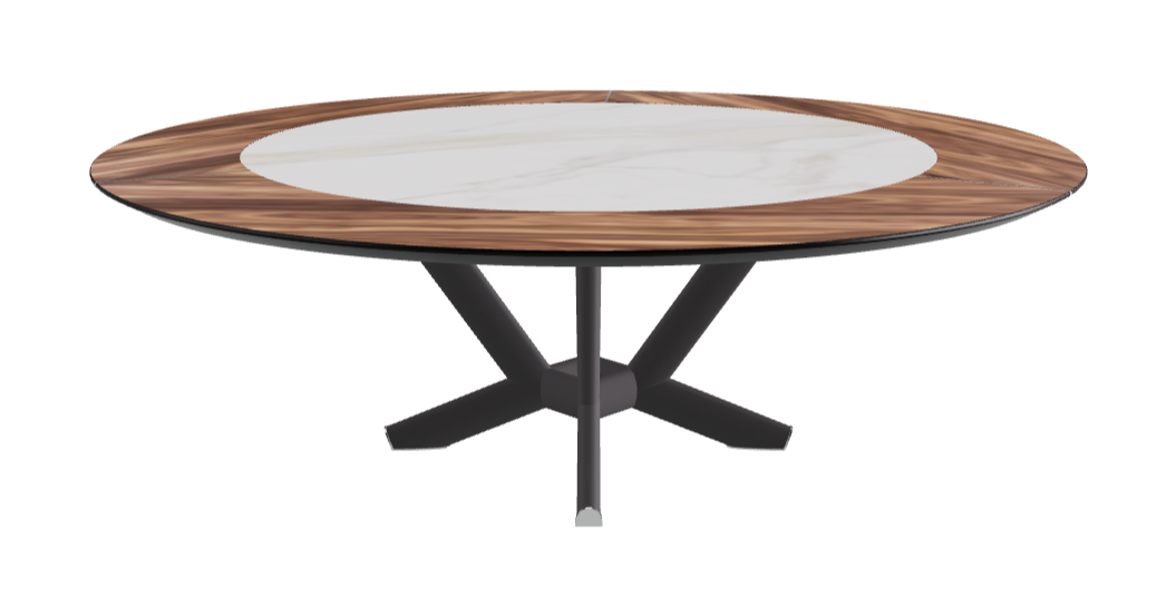 Cattelan Italia Planer Ker-Wood Round Dining Table 220