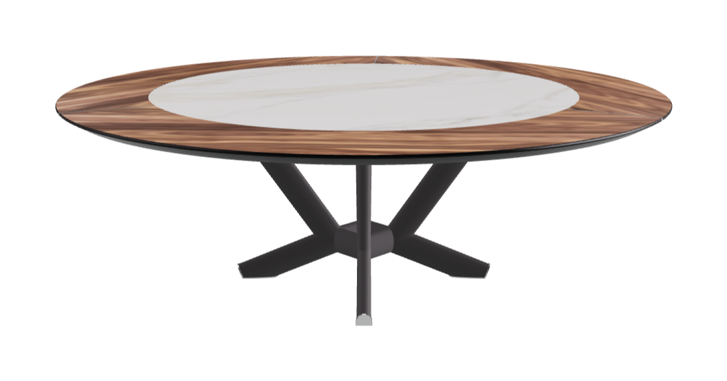 Cattelan Italia Planer Ker-Wood Round Dining Table 220