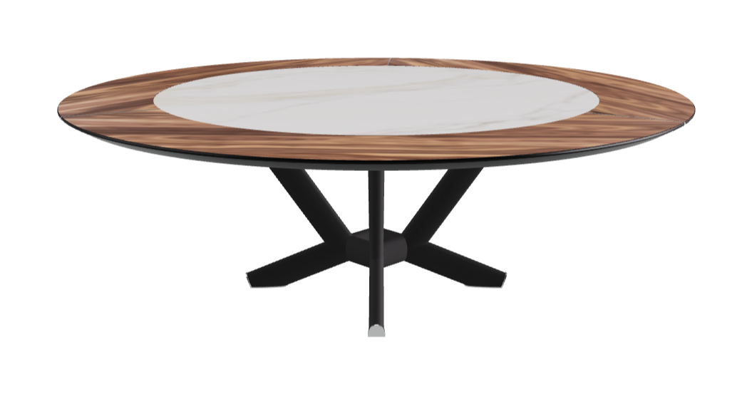 Cattelan Italia Planer Ker-Wood Round Dining Table 220