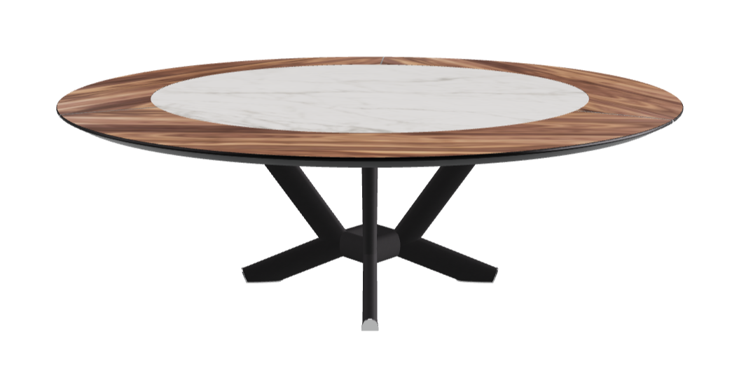 Cattelan Italia Planer Ker-Wood Round Dining Table 220