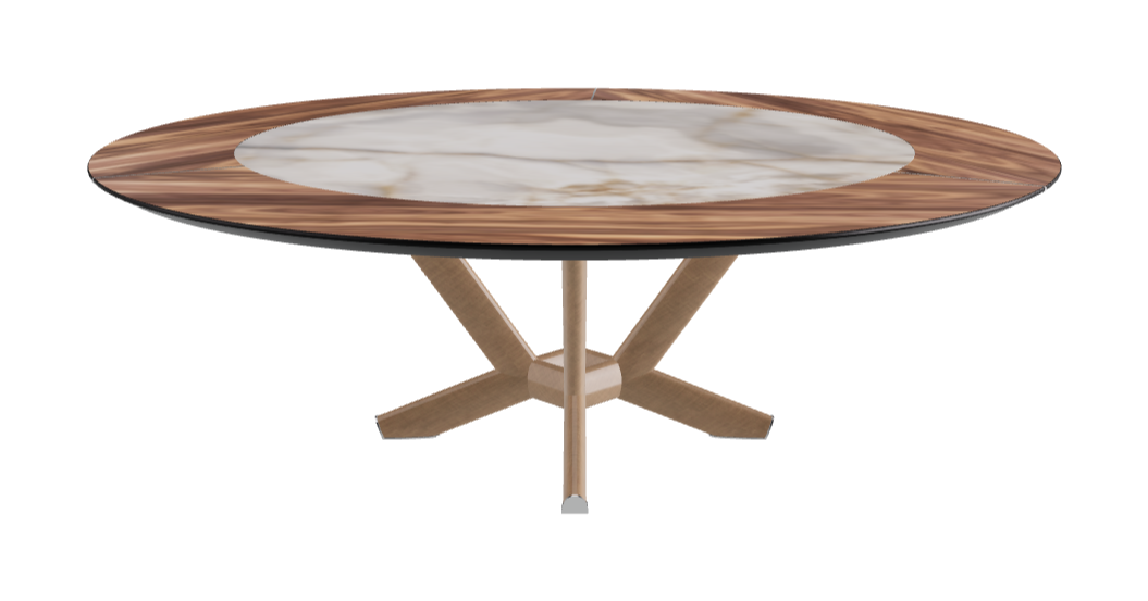 Cattelan Italia Planer Ker-Wood Round Dining Table 220