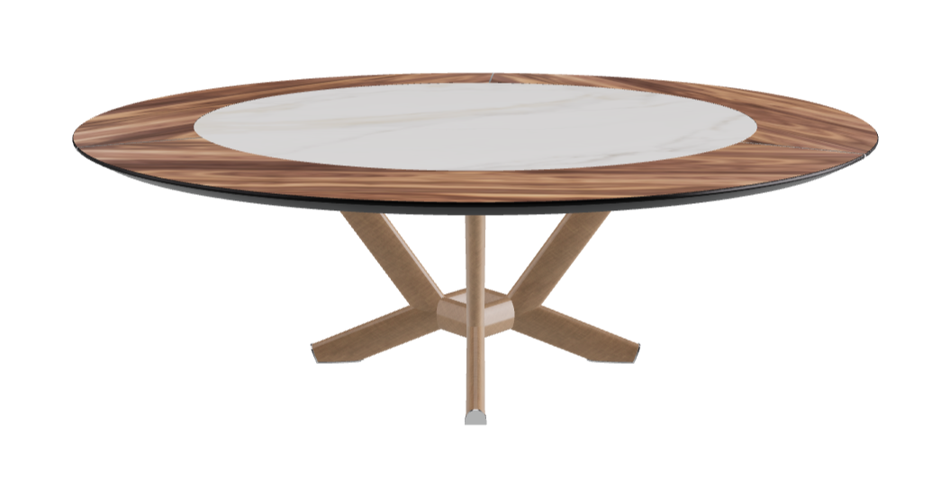 Cattelan Italia Planer Ker-Wood Round Dining Table 220