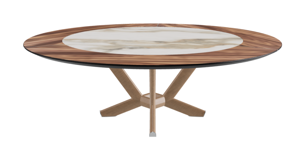 Cattelan Italia Planer Ker-Wood Round Dining Table 220