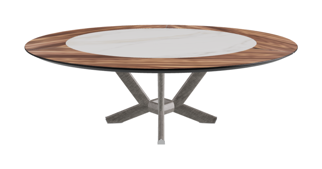 Cattelan Italia Planer Ker-Wood Round Dining Table 220