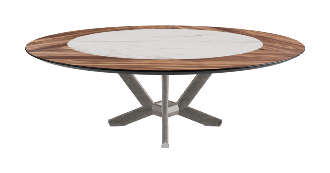 Cattelan Italia Planer Ker-Wood Round Dining Table 220
