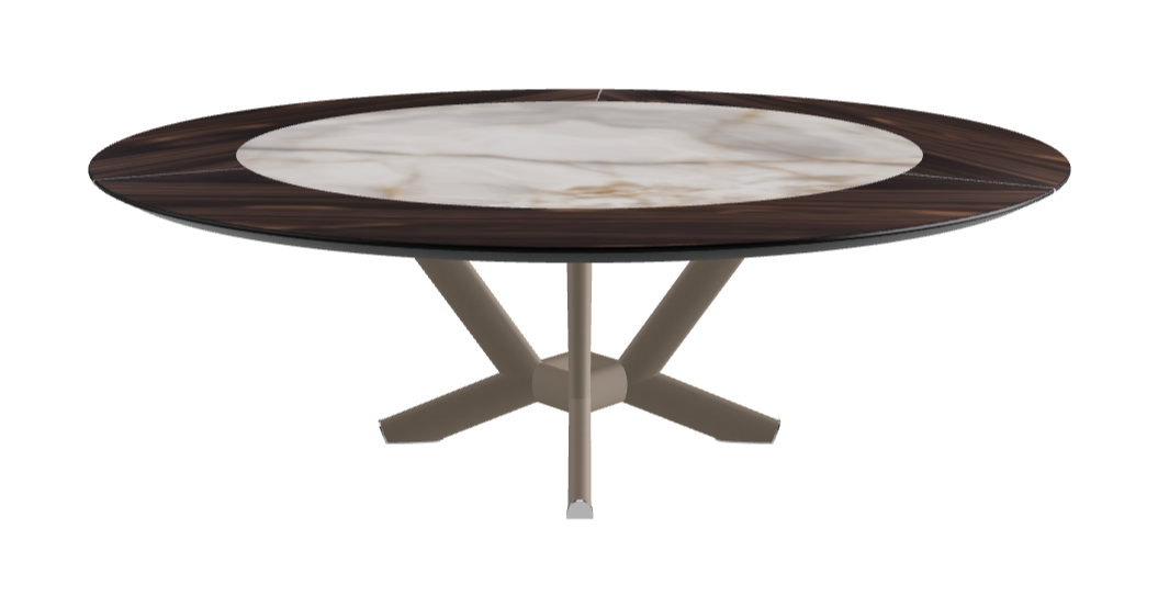 Cattelan Italia Planer Ker-Wood Round Dining Table 220