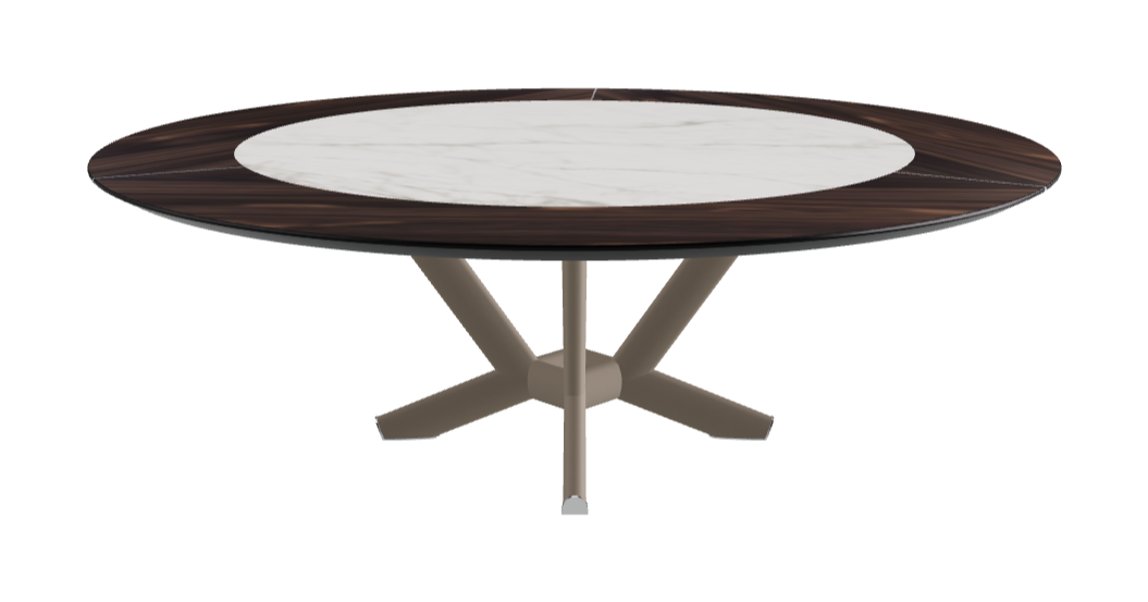 Cattelan Italia Planer Ker-Wood Round Dining Table 220