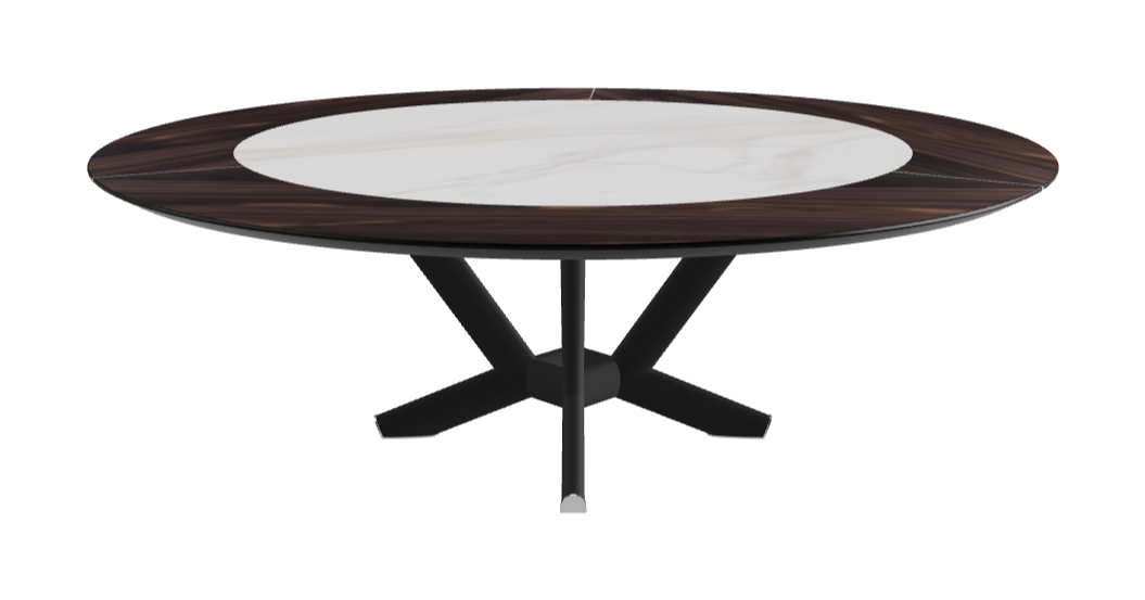 Cattelan Italia Planer Ker-Wood Round Dining Table 220