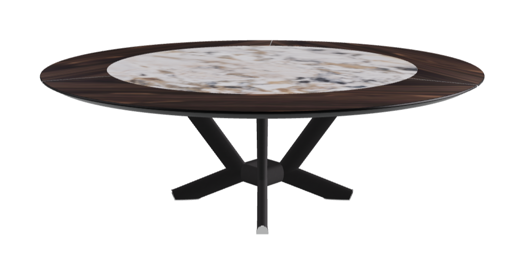 Cattelan Italia Planer Ker-Wood Round Dining Table 220