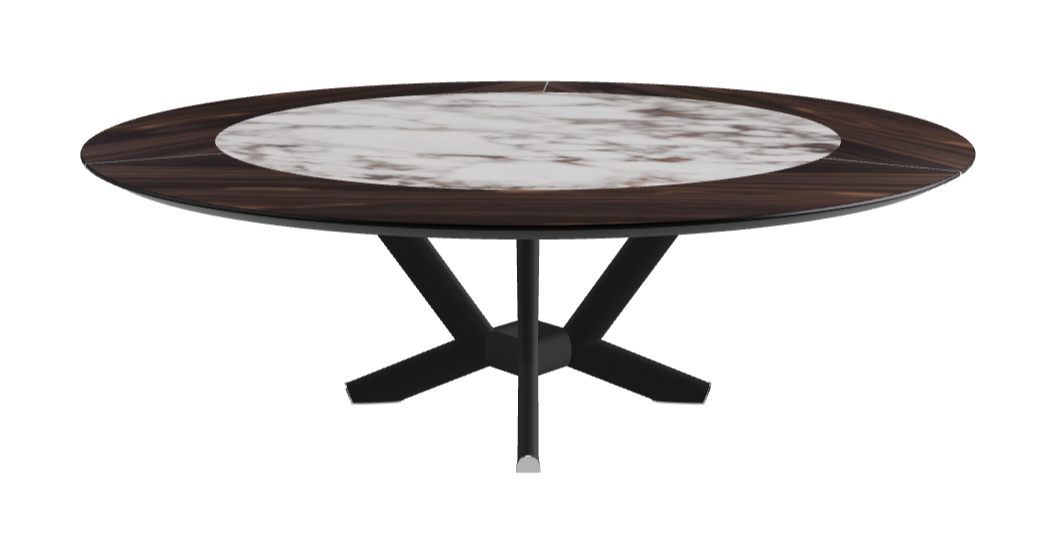 Cattelan Italia Planer Ker-Wood Round Dining Table 220