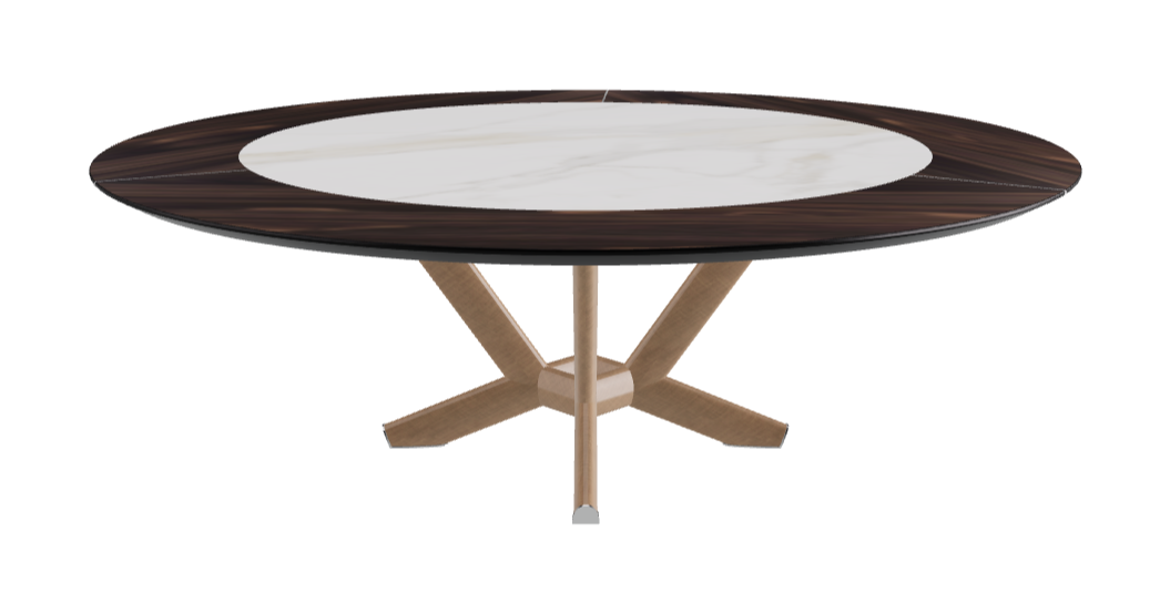 Cattelan Italia Planer Ker-Wood Round Dining Table 220