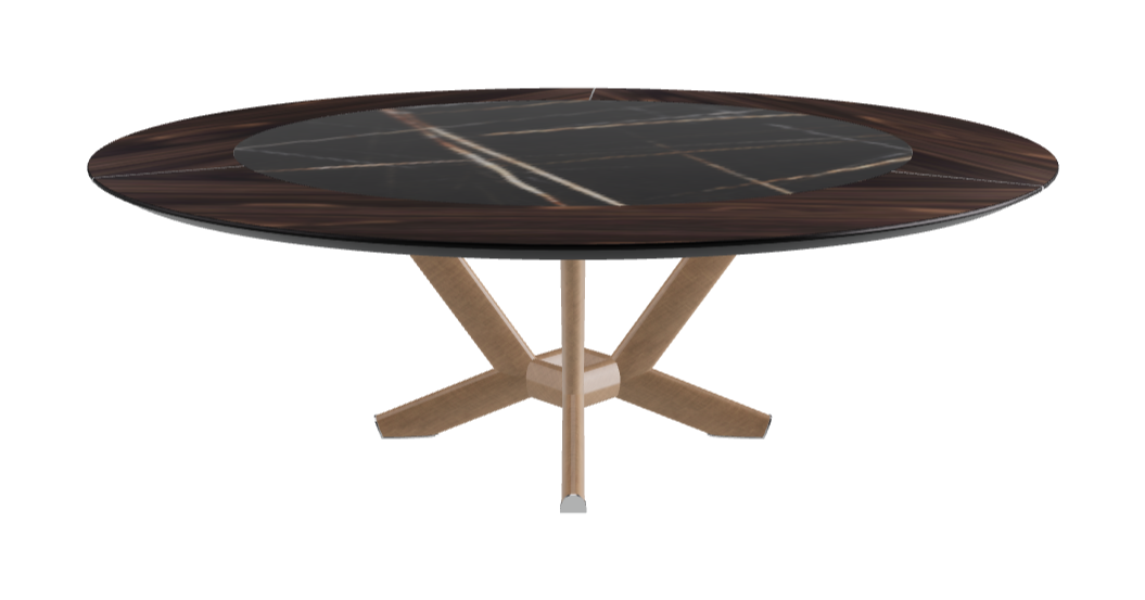 Cattelan Italia Planer Ker-Wood Round Dining Table 220