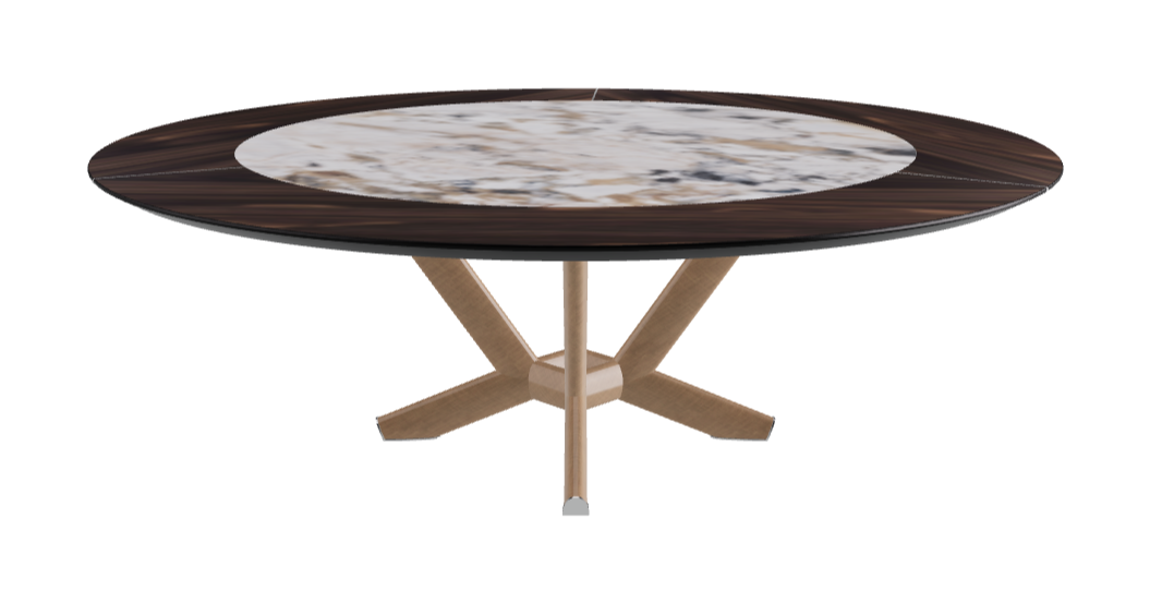Cattelan Italia Planer Ker-Wood Round Dining Table 220