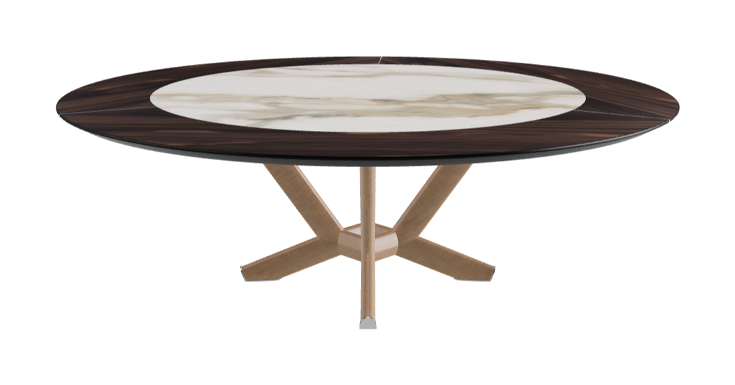 Cattelan Italia Planer Ker-Wood Round Dining Table 220