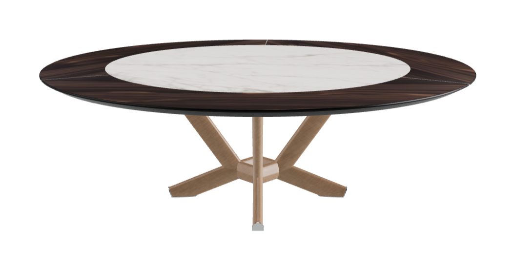 Cattelan Italia Planer Ker-Wood Round Dining Table 220