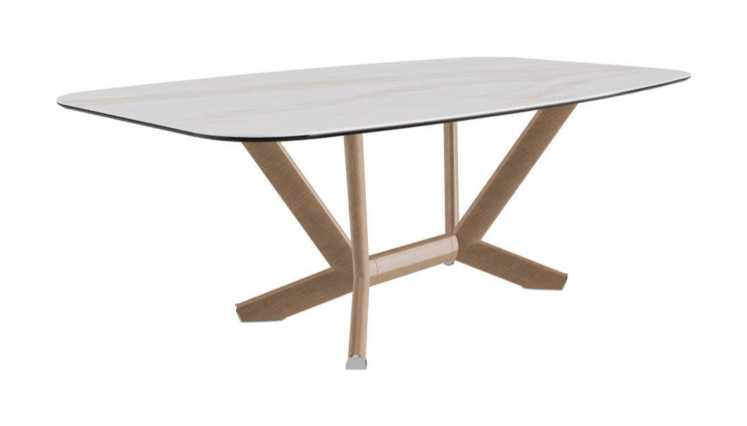 Cattelan Italia Planer Keramik Barrel Shaped Dining Table 200 & 240