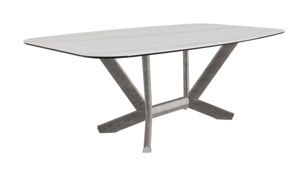 Cattelan Italia Planer Keramik Barrel Shaped Dining Table 200 & 240