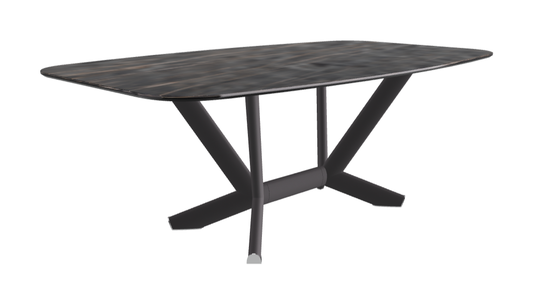 Cattelan Italia Planer Keramik Barrel Shaped Dining Table 200 & 240
