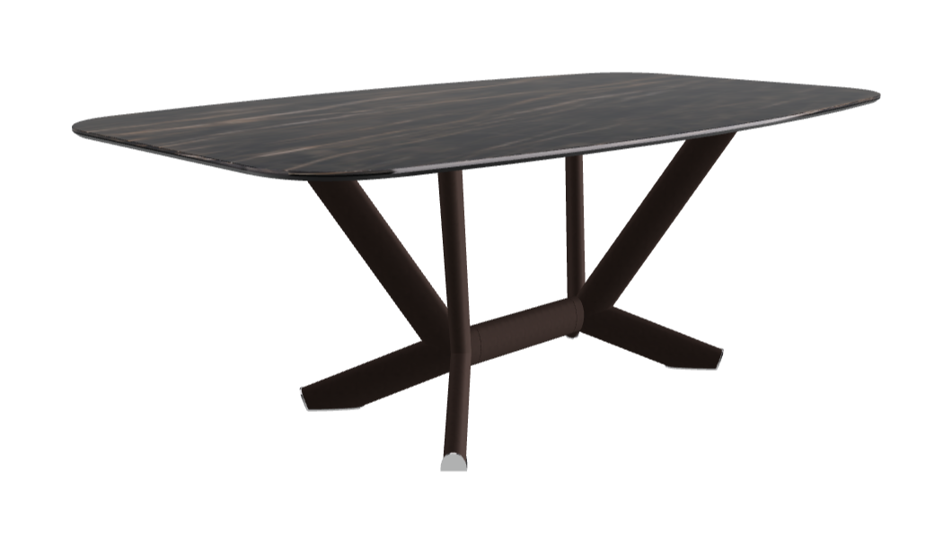 Cattelan Italia Planer Keramik Barrel Shaped Dining Table 200 & 240