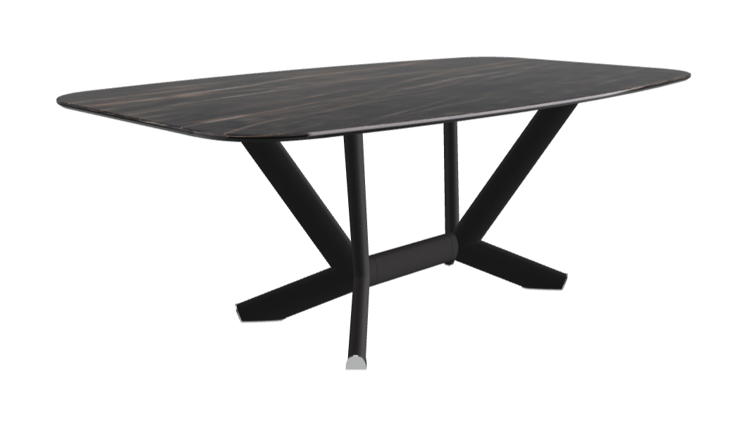Cattelan Italia Planer Keramik Barrel Shaped Dining Table 200 & 240