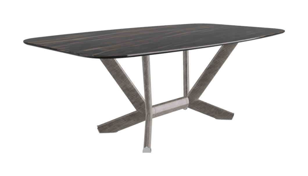 Cattelan Italia Planer Keramik Barrel Shaped Dining Table 200 & 240