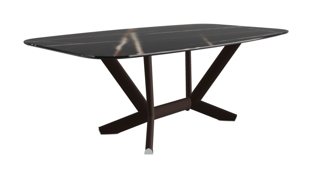 Cattelan Italia Planer Keramik Barrel Shaped Dining Table 200 & 240