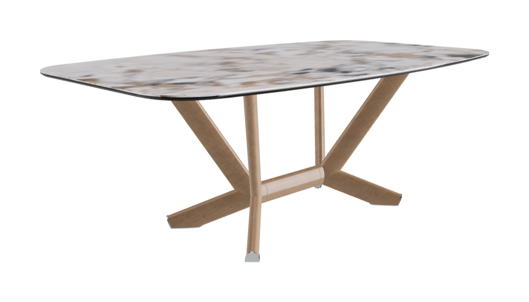 Cattelan Italia Planer Keramik Barrel Shaped Dining Table 200 & 240